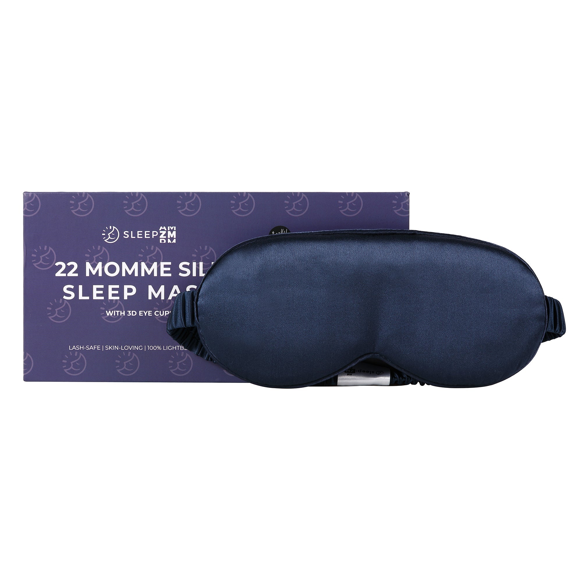 Rest Lab Silk Sleep Mask - Deep Sleep, Zero Light